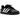 Adidas Samba LT Core Black Patent Leather baskets en vue laterale avec une tige en cuir vernis noir et des bandes blanches