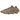 Adidas Yeezy 450 Stone Flax baskets vue sous angle avec tige en maille beige et semelle intercalaire sculptee