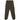 Nike x NOCTA Fleece Relaxed Track Pant Cargo Khaki baskets de profil avec poches cargo et cordon de serrage à la taille