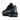Nike Air Max 95 OG Big Bubble Smoky Blue Black baskets en vue laterale avec des couches bleu fume et noires et unites Air