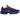Nike Air Max Plus Black Racer Blue Hyper Pink baskets en vue laterale avec une empeigne noire, un dégradé bleu et rose et des unités Air