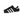 Adidas Superstar Core Black Cloud White baskets en profil latéral classique avec du cuir noir et des détails blancs