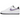 Nike Air Force 1 '07 LV8 'Hoops - White Canyon Purple' baskets de profil avec une tige en cuir blanc et des détails violets