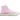 Converse Chuck Taylor All Star 70 Hi Stardust Lilac baskets de profil avec tige en toile mauve et semelle blanche