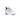 Nike Air Max 270 White Black baskets vue latérale avec empeigne blanche, virgule Nike noire et une large unité Max Air transparente au talon.