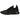 Nike Air Max 270 Triple Black baskets profil, avec empeigne en mesh noir, swoosh ton sur ton et l'unité Air Max caractéristique au talon