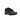 Nike Air Max Plus Triple Black Leather baskets vue latérale en cuir noir, dotées de détails ondulés caractéristiques et d'unités Air visibles sur la semelle.