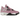 Air Jordan 4 Retro Orchid (Women's) baskets vue latérale avec empeigne en daim violet, détails noirs et semelle intermédiaire blanche à bulle d'air.