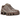 Nike Shox TL Pumice Night Maroon baskets vue latérale avec ses célèbres colonnes d'amorti Shox visibles et une empeigne en mesh texturé.