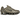 Nike Shox TL Khaki Ironstone Off Noir baskets en vue latérale avec empeigne en mesh marron, amorti Shox signature sur la semelle et lacets noirs.