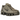 Nike Shox TL Khaki Ironstone Off Noir baskets vue latérale montrant les colonnes amortissantes Shox et une tige en mesh marron