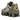 Nike Shox TL Khaki Ironstone Off Noir baskets vue de profil avec amorti emblématique Shox sur toute la longueur et empeigne superposée en mesh et synthétique