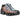 Baskets Nike Shox TL Blue Tint Orange vue latérale avec colonnes amortissantes Shox, empeigne en mesh bleu et détails Swoosh orange.