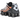 Nike Shox TL Blue Tint Orange baskets vue latérale présentant la semelle à colonnes Shox, une empeigne en mesh bleu et des détails orange.
