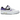 Nike Air Max 1 DNA CH.1 Purple Punch baskets vue latérale avec empeigne blanche, détails violets et unité Air visible dans la semelle.
