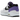 Nike Air Max 1 DNA CH.1 Purple Punch baskets profil avec base blanche, détails violets, garde-boue classique et unité Air visible au talon.