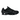 Nike Shox TL Black Metallic Hematite baskets vue latérale avec mesh noir, détails métallisés brillants et l'unité d'amorti emblématique sur la semelle