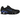 Nike Shox TL Black Racer Blue baskets vue latérale avec empeigne en mesh noir, colonnes Shox bleues emblématiques et semelle extérieure noire