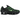 Nike Shox TL Black Green Strike baskets vue latérale avec empeigne en mesh noir, détails verts et la semelle emblématique à colonnes Shox