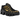 Nike Shox TL Black University Gold baskets vue latérale avec empeigne en mesh noir, amorti Shox iconique et détails jaunes sur les côtés