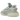 Adidas Yeezy Boost 350 V2 Blue Tint baskets vue en angle avec tige Primeknit, inscription SPLY-350 rouge et semelle blanche semi-transparente