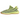Adidas Yeezy Boost 350 V2 Semi Frozen Yellow baskets profil latéral en maille jaune néon avec inscription rouge SPLY-350 et semelle gomme