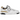 New Balance 550 ASOS Exclusive White Neutrals baskets vue latérale avec tige en cuir blanc, détails gris et semelle en caoutchouc épaisse rétro
