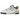 New Balance 550 ASOS Exclusive White Neutrals baskets en vue latérale, montrant une tige en cuir blanc avec des détails beige et une semelle.