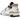 New Balance 550 ASOS Exclusive White Neutrals baskets en vue latérale avec empeigne en cuir blanc, détails gris et semelle en gomme