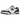 New Balance 550 White Green Black baskets vue latérale avec empeigne en cuir blanc, détails verts, lacets et semelle en gomme