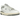 New Balance 550 Away Grey Mini Logo baskets vue latérale avec empeigne en cuir gris et blanc, détails perforés et semelle en caoutchouc
