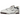 New Balance 550 White Natural Indigo Burgundy baskets vue latérale avec empeigne blanche, détails bleu marine et semelle intermédiaire vintage