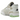 New Balance 550 Turtledove Green Aura baskets en vue latérale avec empeigne en cuir beige, détails verts et semelle extérieure blanche