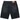 Broken Planet Denim Shorts Washed Black baskets vues de face avec un design en jean noir délavé, braguette, boutons et coupe décontractée