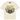 Broken Planet Foot On The Gas T-shirt Vanilla White baskets vue de face du t-shirt avec imprimé graphique, col rond et couleur blanc cassé
