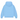 Broken Planet Market Sky Blue Zip Up Hoodie Sky Blue baskets vue de profil avec capuche, fermeture éclair intégrale et motif distinctif sur la poitrine