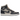 Jordan 1 Retro High '85 Georgetown baskets en profil latéral classique avec des empiècements en cuir gris et bleu