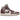 Air Jordan 1 Mid Sky J Muave baskets profil avec empiècements violets, détails en cuir blanc et un swoosh noir emblématique sur le côté