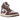 Air Jordan 1 Mid Sky J Muave baskets vue latérale avec empiècements en cuir violet, semelle intermédiaire blanche et logo swoosh classique