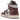 Air Jordan 1 Mid Sky J Muave baskets vue latérale mettant en avant les teintes mauves, les lacets blancs et la semelle extérieure en gomme