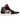 Air Jordan 1 Mid Canyon Rust baskets profil latéral avec nubuck couleur rouille, swoosh noir et semelle intermédiaire blanche