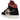 Baskets Air Jordan 1 Mid Canyon Rust dans une vue latérale classique, présentant du daim texturé dans des tons marron, rose et noir avec des lacets blancs.