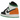 Air Jordan 1 Mid SE White Laser Orange Lucky Green baskets vue latérale avec empeigne en cuir blanc, accents orange, swoosh vert et semelle en gomme
