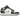 Air Jordan 1 Mid SE Take Flight baskets vue latérale avec des détails blancs et rouges, un Swoosh noir et le logo Wings classique sur la cheville