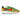 Nike LD Waffle sacai Green Gusto baskets vue latérale avec double swoosh, semelle superposée, empeigne en mesh vert et détails orange