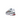Nike P-6000 White Gold Red baskets vue latérale avec design en mesh blanc, détails dorés et logo Nike rouge sur une semelle blanche