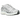 Baskets Nike P-6000 White Blue Tint Sail Metallic Silver vue de profil avec rayures emblématiques, empeigne blanche et accents bleus.