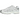Nike P-6000 White Blue Tint Sail Metallic Silver baskets vue latérale avec mesh blanc, détails argentés et semelle intermédiaire rayée bleu.