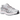 Nike P-6000 White Elemental Pink baskets en vue latérale avec empeigne blanche, superpositions roses et grises et semelle blanche.