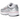 Nike P-6000 White Elemental Pink baskets vue latérale avec maille blanche, détails en cuir rose et semelle intermédiaire en mousse blanche